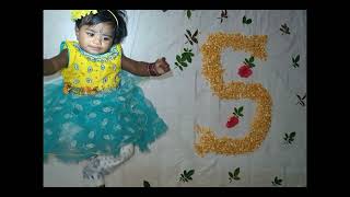# 1 to 12 months grow up baby journey baby song # first birthday # Trending # cute# short # viral