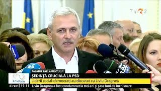 Liviu Dragnea, după condamnarea la închisoare: Rămân la conducerea PSD