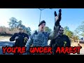 Frauditor gets ARRESTED on MILITARY BASE (EPIC)