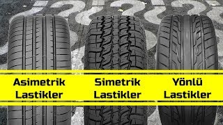 Simetrik, Asimetrik ve Yönlü Lastikler /// MyLastik