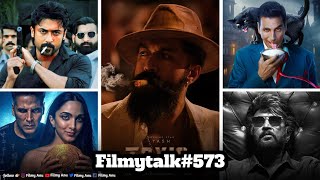 Filmy Talks #573 :- Toxic Glimpse😱, Bhooth Bangla😍, Retro \u0026 Coolie🧐, Shakti Shalini🤔, Pushpa 2 Uncut