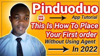 how to place order on pinduoduo and using wechat pay