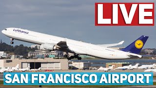 LIVE San Francisco International Airport Plane Spotting SkyTerrace | May 26, 2021