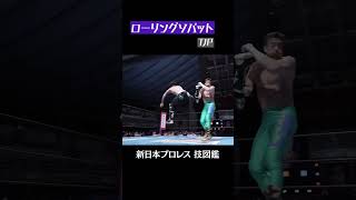 【新日本プロレス 技図鑑】ローリングソバット / TJP #shorts