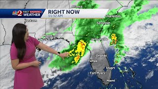 Storms, showers to move through Orlando area Wednesday afternoon