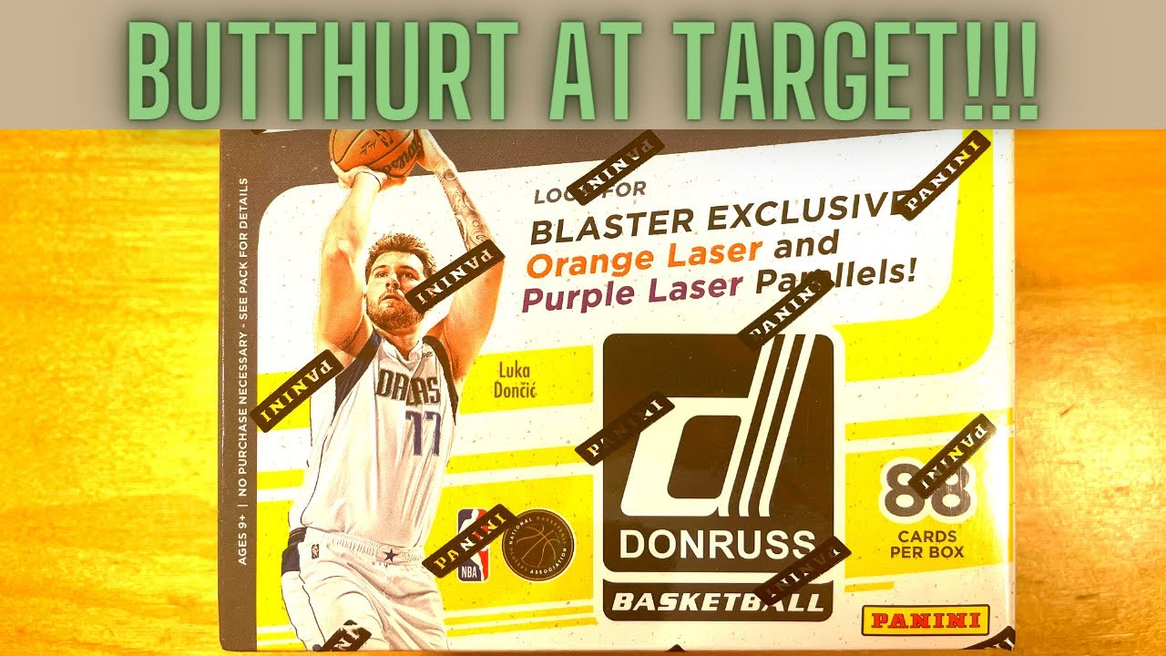 2021-22 Donruss Basketball Blaster Box Break - YouTube