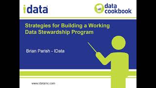 Strategies for Building a Working Data Stewardship Program
