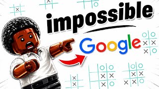 Google tic tac toe impossible really impossible? Pro gameplay