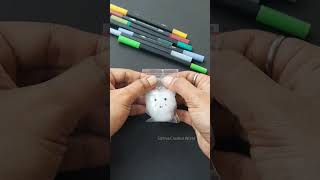 cute sponge toy | #youtubeshorts #shorts #diy #craft #craftideas #toys #trending #viral #satisfying