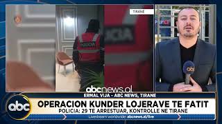 Operacion kundër lojërave të fatit/ Policia: 29 të arrestuar, kontrolle në Tiranë | ABC News Albania