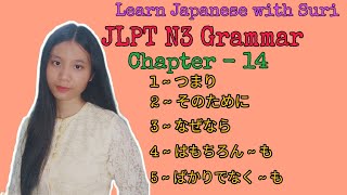 JLPT N3 Grammar Chapter - 14