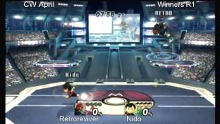 CW Apr'17 - Winners R1 - Nido (Ness, Wolf) Vs Retro Reviver (Ganon, Link)