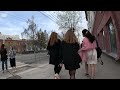 Экскурсия по Новосибирску. Часть 4. Прогулка до Набережной мимо нового моста.