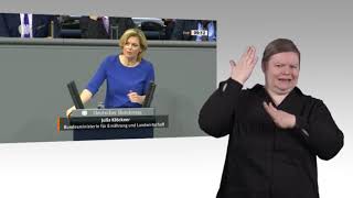 Gebärdensprachvideo: Bundestag stimmt für den Waldumbau