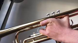 2 octave g major scale on TRUMPET