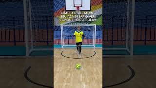 Como fazer a saída de joelhos perfeita!!! #goleiro #futsal #dicas #futebol