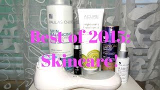 Top 5 of 2015: Skincare!