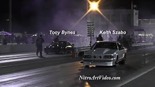 Keith Szabo Vs Tony Bynes Shoot Out Finals Lights Staging Controversy Drag Racing