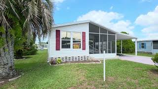 For Sale $18,547 lot rent 805 6221 Santa Fe Dr Zephyrhills FL 813-230-1200 55+Furnished