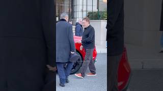 Billionaire gentleman tips \u0026 leaves in his Ferrari #billionaire #monaco #luxury #trending #lifestyle