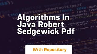 algorithms in java robert sedgewick pdf