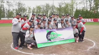 NNU softball wins GNAC tourney, heads to NCAA Regionals