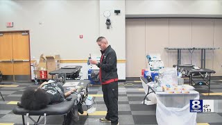 Red Cross holds blood drive at MCC in Brighton