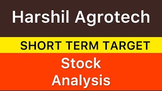 HARSHIL AGROTECH SHARE TARGET ANALYSIS 🟤 HARSHIL AGROTECH NEWS | HARSHIL AGROTECH ANALYSIS 05-02-25