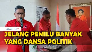 Hasto Sampaikan Pesan Megawati ke Gibran: Jelang Pemilu Banyak yang Dansa Politik