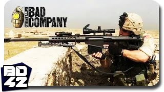 Bad Company 2 ► Barrett M95 Sniper Rampage (Full Round)