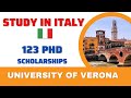 Verona University Apply Procedure | PhD Scholarships | Muhammad Okasha | How to apply in Italy