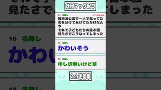 【2ch迷言集】ワイ、公園の小学生にマックをおごるのを習慣にしてたら通報される【2ch面白いスレ】#shorts