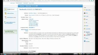 Creating Permalinks in EBSCO Databases