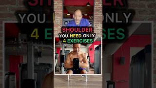 Shoulder muscles: you need only 4 exercises variations