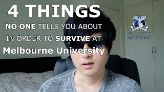 [Survival Guide] 4 things no one tells you about in order to survive at Melbourne University