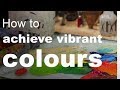 How to achieve vibrant colours in your paintings? (easy tips)