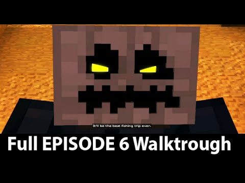 Minecraft Story Mode Episode 6 Full Walkthrough NO Commentary W/ Ending ...