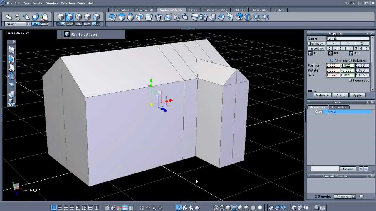 Model A 3d House - YouTube