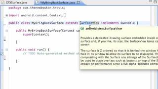 Android Application Development Tutorial 68 Setting up Animation Thread