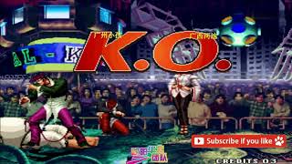 街机 【The King of fighters 97】拳皇97 Arcade game 经典街机  广州小孩vs广西河池