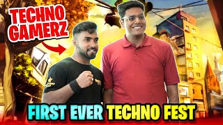 Meeting @TechnoGamerzOfficial At The First-Ever Techno Fest 😱 | Battle Stars Event Was LIT 🔥