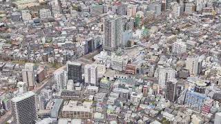 Google Earth　東中野駅（東京都）ひがしなかのひがしなかの　中央本線