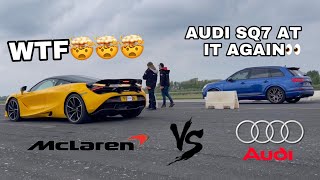 JM STAGE 1 AUDI SQ7 DESTROYS STAGE 2 MCLAREN 720S **CRAZY** JM RACEWARS EVENT 2 QUALIFYING RUNS