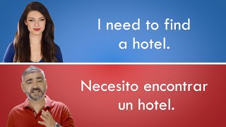 Spanish Hotel Conversation: Part 1 | Travel Spanish