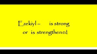 Ezekiyl 39:1-8