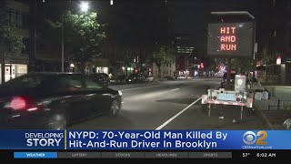 70-Year-Old Man Killed In Hit-And-Run