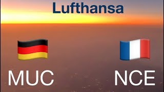 Lufthansa CITYLINE | Munich-Nice | CRJ-900 | FLIGHT REVIEW