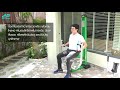 เครื่องออกกำลังกายกลางแจ้ง chest press outdoor aswellcare ไฮโดรลิก แรงต้าน isokinetic