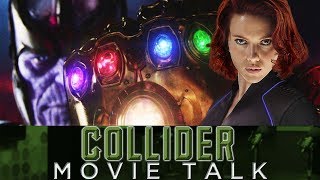 Scarlett Johansson Teases Star Studded Avengers Infinity War Scene - Collider Movie Talk