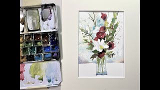 Flowers and Leafy Forms in Watercolor - with Chris Petri